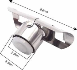 WiseGoods De Vin Et De Champagne WiseGoods - Bouchons De Vin Sous Vide Réutilisables - Bouchon De Champagne En Acier Inoxydable - Bouchon De Bouteille De Vin - Bouchon De Bouteille -Cuisine Fournitures Magasin 1200x1104 3