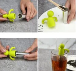 Tea Men - Filtre à Thé Pour Thee En Vrac - Infuseur à Thee - Passoire à Thee - Siliconen - Passe Au Lave-vaisselle - Gris - 2 Pièces 7 Tea Men - Filtre à Thé Pour Thee En Vrac - Infuseur à Thee - Passoire à Thee - Siliconen - Passe Au Lave-vaisselle - Gris - 2 Pièces -Cuisine Fournitures Magasin 1200x1106 3