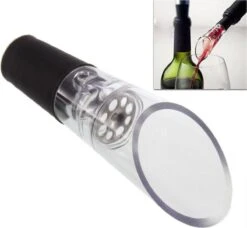 KELERINO. Carafes à Vin - Aérateurs à Vin - Verseurs à Vin - 6 Pièces