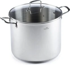 Rosmarino Pour & Cook - Casserole Avec Couvercle En Verre - Ø28cm - 100% Sans PFAS & PFOA - Acier Inoxydable 18/10 - Technologie ThermoFlow - Poignées Cool Touch - Convient à Toutes Les Sources De Chaleur & Lave-vaisselle 20 Rosmarino Pour & Cook - Casserole Avec Couvercle En Verre - Ø28cm - 100% Sans PFAS & PFOA - Acier Inoxydable 18/10 - Technologie ThermoFlow - Poignées Cool Touch - Convient à Toutes Les Sources De Chaleur & Lave-vaisselle -Cuisine Fournitures Magasin 1200x1108 4