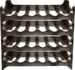 Casier à Bouteilles De Vin En Bois/casier à Vin Empilable Pour 30 Bouteilles - Cosy And Trendy -Cuisine Fournitures Magasin 1200x1114 10