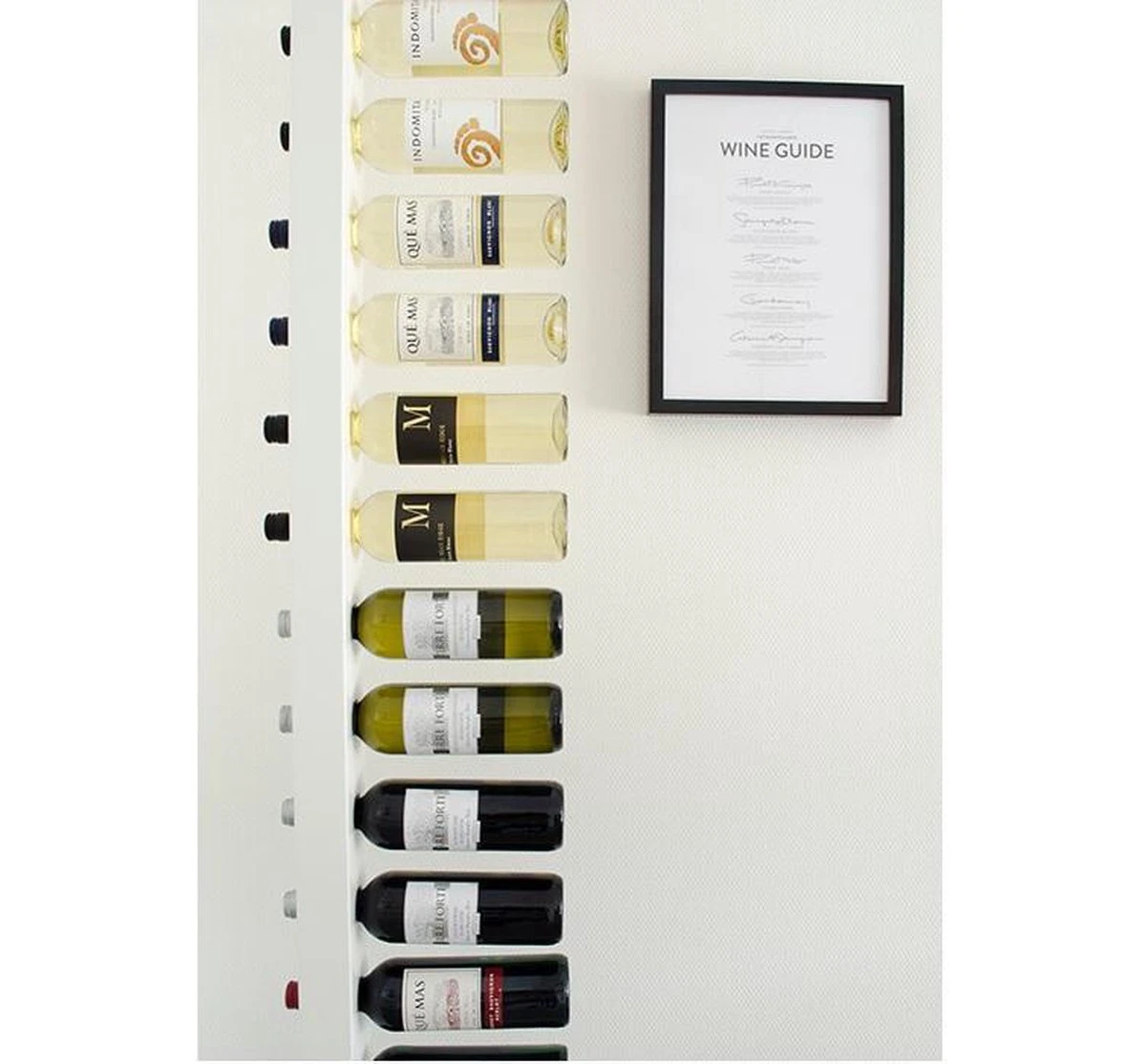 Wijnpaal Clean - Casier à Vin En Bois Pour 20 Bouteilles De Vin Au Design Unique Et Moderne 2 Wijnpaal Clean - Casier à Vin En Bois Pour 20 Bouteilles De Vin Au Design Unique Et Moderne – Image 2