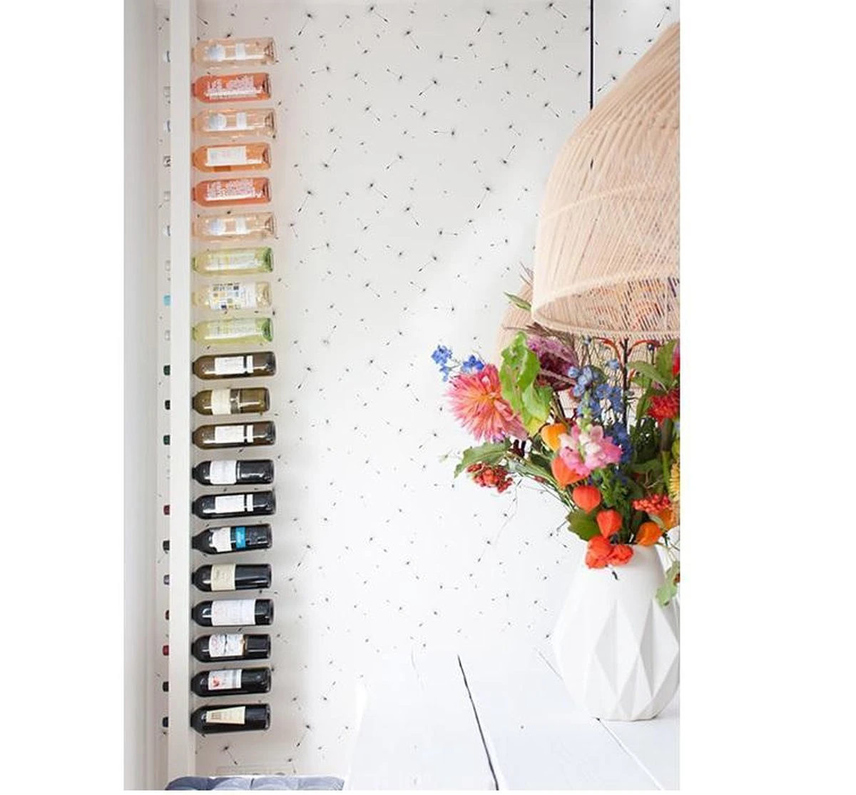 Wijnpaal Clean - Casier à Vin En Bois Pour 20 Bouteilles De Vin Au Design Unique Et Moderne 5 Wijnpaal Clean - Casier à Vin En Bois Pour 20 Bouteilles De Vin Au Design Unique Et Moderne – Image 5