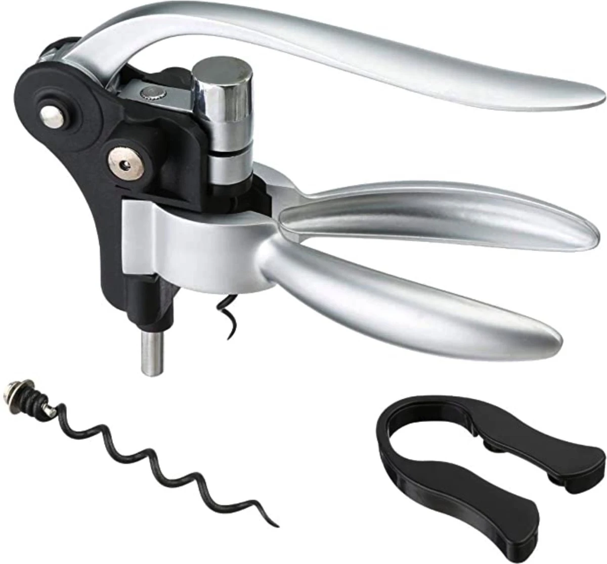 SdG - Tire-bouchon De Luxe - Décapsuleur - Décapsuleur - Aluminium Haute Qualité - 3 Pièces - Coffret Cadeau - Coffret Cadeau - Cadeau Vaderdag - Cadeau 2 SdG - Tire-bouchon De Luxe - Décapsuleur - Décapsuleur - Aluminium Haute Qualité - 3 Pièces - Coffret Cadeau - Coffret Cadeau - Cadeau Vaderdag - Cadeau – Image 2