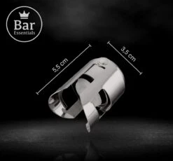 Ensemble De Bouchons à Champagne Bar Essentials (2x Couleur Argent) - Valve De Bouteille - Valve De Champagne - Bouchon De Champagne - Bouchon De Champagne - Bouchon De Champagne -Cuisine Fournitures Magasin 1200x1119 5