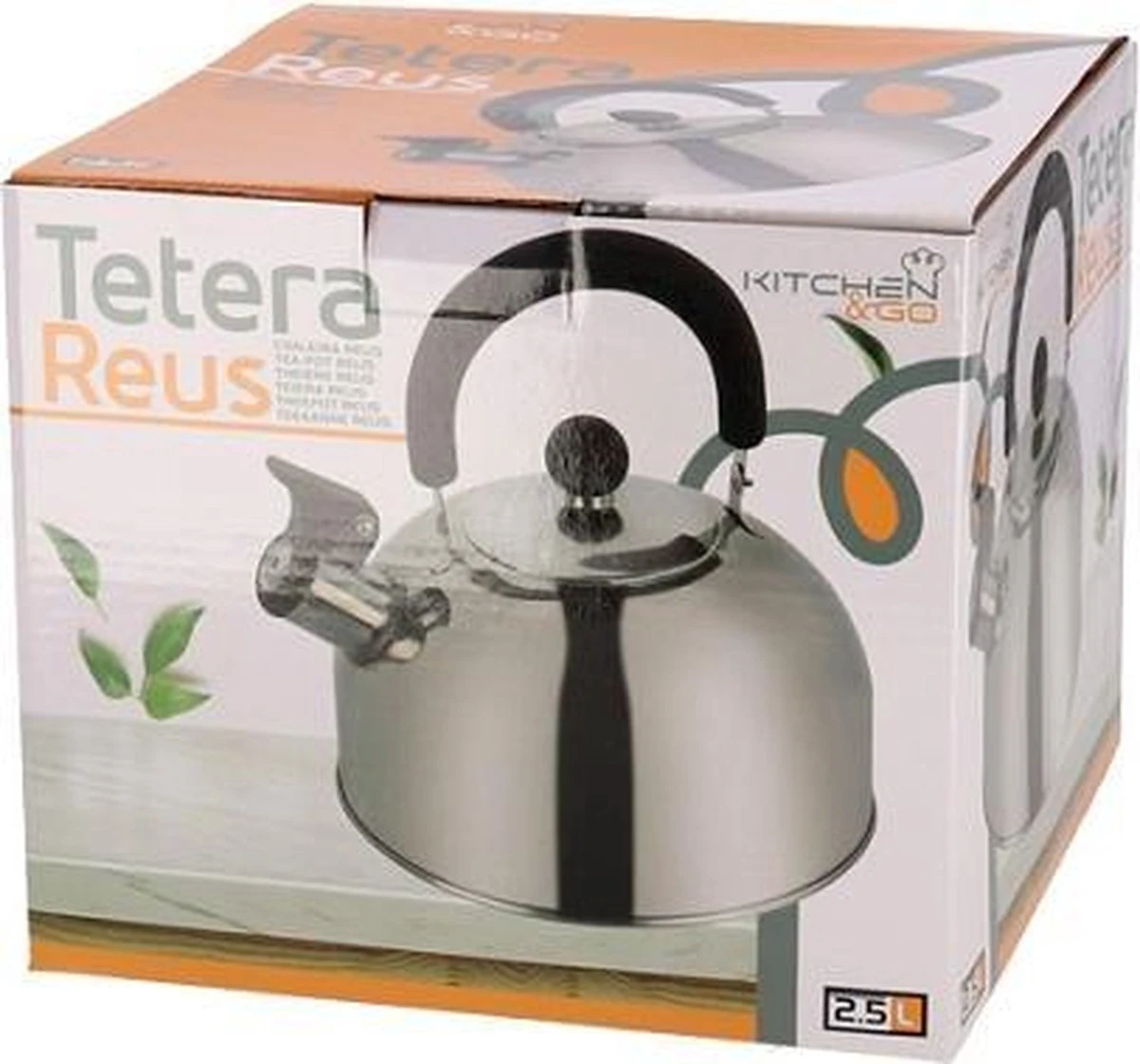 Bouilloire Sifflante En Acier Inoxydable 2,5 Litres - Bouilloire - Bouilloires Sifflantes - Théière - Acier Inoxydable - 21,50 × 19,50 × 21,50 Cm 2 Bouilloire Sifflante En Acier Inoxydable 2,5 Litres - Bouilloire - Bouilloires Sifflantes - Théière - Acier Inoxydable - 21,50 × 19,50 × 21,50 Cm – Image 2