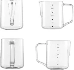 House Of Husk Pot à Lait En Verres - Pot à Lait Moussant 350 Ml - Pot à Lait Moussant - Pichet à Lait - Pot à Lait Barista -Cuisine Fournitures Magasin 1200x1121 4