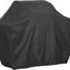 Housse De Barbecue QUVIO - Housse De Protection Pour BBQ - Housse - Housse - Accessoires De BBQ - Rectangle - Imperméable - Zwart - 80 X 60 X 100 Cm