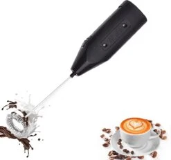 Mousseur à Lait électrique INTER-CAFFÈ® - Mousseur à Lait Manuel - Mousseur à Lait - Zwart - Garantie 1 An -Cuisine Fournitures Magasin 1200x1123 5