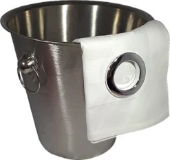 Seau à Glace - Seau à Bière - Seau à Champagne - Seau à Champagne - Métal - Boisson à Vin - Argent - Accessoires De Vêtements Pour Bébé Restauration ]