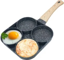 Poêle à Crêpes Induction - Pan à Crêpes - Poêle à Omelettes - Omelette Maker - Poêle à Oeufs - Antiadhésive - 4 Compartiments -Cuisine Fournitures Magasin 1200x1128 2