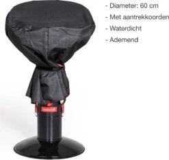 Barbecook - Housse Pour Barbecue Premium - Barbecue à Charbon - Ø60 Cm - Imperméable - Noir -Cuisine Fournitures Magasin 1200x1134 17