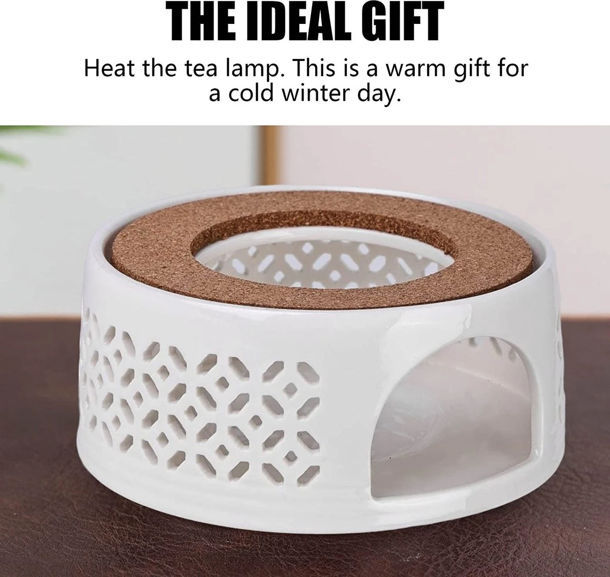 Chauffe-thé En Céramique / Ragoût Pour Théière Ragoût Pour Théière - Chauffe-thé, Chauffe-café Tasse Pour Théière, Chauffage Et Conservation Du Café, Du Thé Ou Du Lait 6 Chauffe-thé En Céramique / Ragoût Pour Théière Ragoût Pour Théière - Chauffe-thé, Chauffe-café Tasse Pour Théière, Chauffage Et Conservation Du Café, Du Thé Ou Du Lait – Image 6