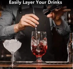 Ensemble à Cocktail De Farine - Ensemble Shaker De Luxe - 6 Pièces - Acier Inoxydable - Ensemble De Haute Qualité - Incl. Livret De Recettes - 750ML 11 Ensemble à Cocktail De Farine - Ensemble Shaker De Luxe - 6 Pièces - Acier Inoxydable - Ensemble De Haute Qualité - Incl. Livret De Recettes - 750ML -Cuisine Fournitures Magasin 1200x1135 8