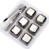 Ensemble De Pierres à Whisky De Luxe - 6 Pierres à Whisky - Bus De Glace - Avec Pinces - Glaçons Réutilisables