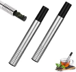 Infuseur à Thé En Acier Inoxydable Lot De 2 Passoires à Thé Pour Thé En Vrac Filtre à Thé Pour Café épices Thé Détox Rose