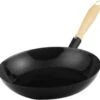 Poêle à Frire Wok En émail - 30 Cm 30 Cm - Poêle - Set De Casseroles - Va Au Lave-vaisselle - Qualité - Cuisinière à Gaz - Cuisine - Casseroles - Légères - Casseroles