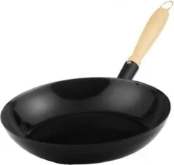 Poêle à Frire Wok En émail - 30 Cm 30 Cm - Poêle - Set De Casseroles - Va Au Lave-vaisselle - Qualité - Cuisinière à Gaz - Cuisine - Casseroles - Légères - Casseroles