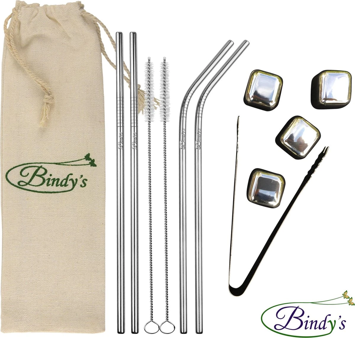 Pierres à Whisky Avec Pailles En Acier Inoxydable - Glaçons Réutilisables - Coffret Cadeau Durable - Pierres à Whisky - Avec Sac De Rangement Et Plateau De Rangement 8 Pierres à Whisky Avec Pailles En Acier Inoxydable - Glaçons Réutilisables - Coffret Cadeau Durable - Pierres à Whisky - Avec Sac De Rangement Et Plateau De Rangement – Image 8