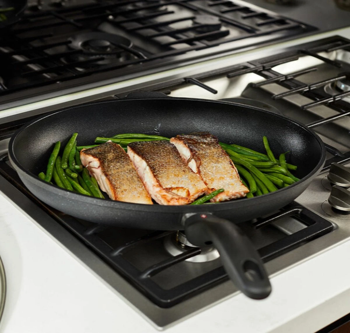 Swiss Diamond - XD Poêle à Poisson - Revêtement Antiadhésif - 38x26cm - Avec Couvercle 5 Swiss Diamond - XD Poêle à Poisson - Revêtement Antiadhésif - 38x26cm - Avec Couvercle – Image 5