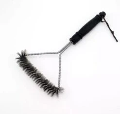 Brosse Pour BBQ - Acier - Ustensiles De Cuisine - Pour Un Nettoyage Facile Des Grilles De Barbecue Ou Autres Grilles - Avec Brosse à Manche Robuste - 1 Pièce