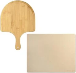 Navaris XL Pour Four Et Barbecue - Assiette à Pizza Rectangulaire 38 X 30 Cm - Pelle à Pizza En Bambou Incluse - Céramique émaillée 8 Navaris XL Pour Four Et Barbecue - Assiette à Pizza Rectangulaire 38 X 30 Cm - Pelle à Pizza En Bambou Incluse - Céramique émaillée -Cuisine Fournitures Magasin 1200x1143 2