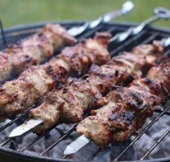 Ensemble De 6 Brochettes Barbecue Krumble / Ensemble De Brochettes En Acier Inoxydable De 45 Cm De Longueur / 6 Brochettes Pour Viande Et Légumes - Acier Inoxydable -Cuisine Fournitures Magasin 1200x1143 7