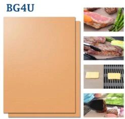 Tapis De Barbecue En Téflon - 2 Pièces - Va Au Four -Cuisine Fournitures Magasin 1200x1143 8