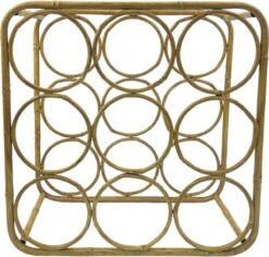 Joli Casier à Vin En Métal Aspect Bambou Pour 9 Bouteilles "Bjorn" Lumbuck - Porte-bouteille En Métal Pour La Table Ou Le Sol 7 Joli Casier à Vin En Métal Aspect Bambou Pour 9 Bouteilles "Bjorn" Lumbuck - Porte-bouteille En Métal Pour La Table Ou Le Sol -Cuisine Fournitures Magasin 1200x1145 10