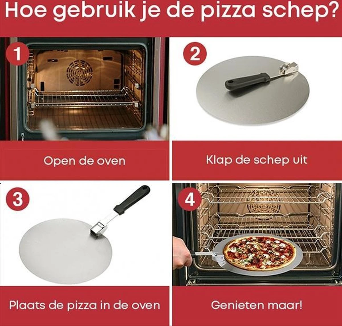 YUGN Pelle à Pizza Spatule à Pizza - Pelle à Pizza Pour BBQ Et Pelle à Pizza Pour Four - Pelle à Pizza 30 Cm Et En Acier Inoxydable - Idéale également Comme Cuillère à Gâteau 3 YUGN Pelle à Pizza Spatule à Pizza - Pelle à Pizza Pour BBQ Et Pelle à Pizza Pour Four - Pelle à Pizza 30 Cm Et En Acier Inoxydable - Idéale également Comme Cuillère à Gâteau – Image 3