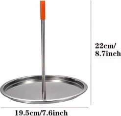 Brochette BBQ Verticale, Pour Poulet, Gyros. 20 Cm, Sur Un Pied Stable. -Cuisine Fournitures Magasin 1200x1146 16