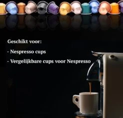 Nespresso Capsule Support Zwart - 32 Capsules - Tasses à Café Holder - Porte - Gobelets Pour Café Capsules -Cuisine Fournitures Magasin 1200x1146 5