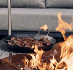 Table De Cheminée Triple Höfats - Acier Inoxydable - Ø35 Cm - Argent -Cuisine Fournitures Magasin 1200x1147 10