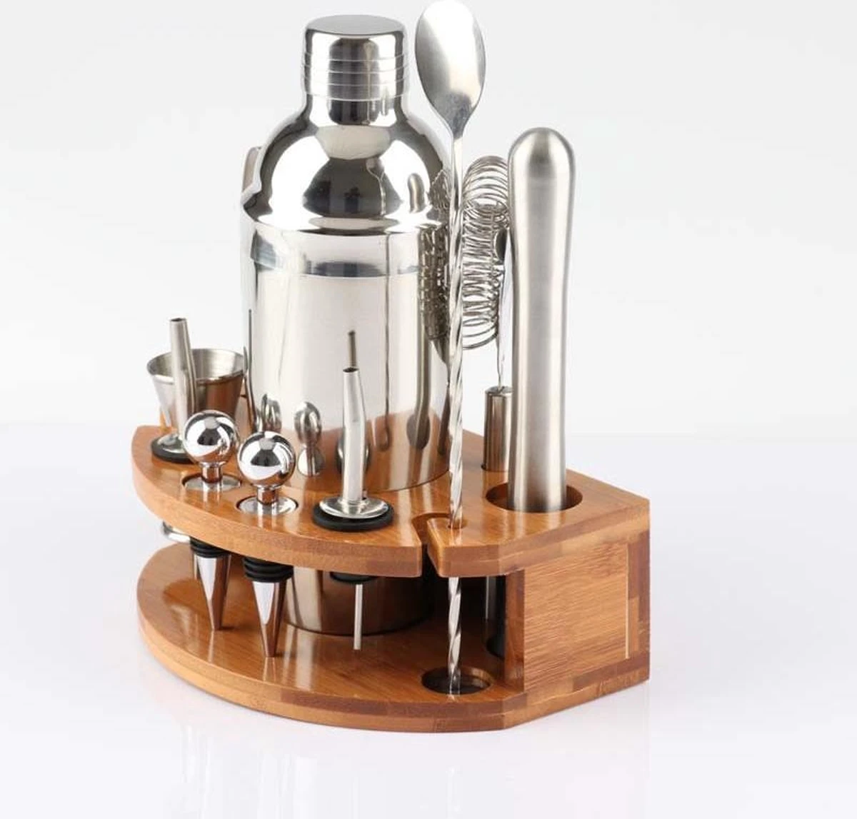 TDR - Ensemble De Shaker à Cocktail 12 Pièces - Acier Inoxydable 4 TDR - Ensemble De Shaker à Cocktail 12 Pièces - Acier Inoxydable – Image 4