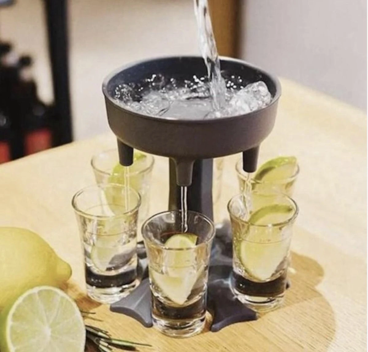 Fontaine à Shot Avec 6 Verres à Shot Bouchons Colorés Et Anti-fuites - Machine à Shot - Distributeur à Shot - Verseur - Shot - Verres à Shot - Distributeur - Boisson - Fête - 3 Fontaine à Shot Avec 6 Verres à Shot Bouchons Colorés Et Anti-fuites - Machine à Shot - Distributeur à Shot - Verseur - Shot - Verres à Shot - Distributeur - Boisson - Fête - – Image 3