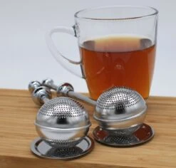 Blended Style De Vie® Passoire à Thé Avec Ressort - Set De 2 - Y Compris Les égouttoirs - Convient Aux Herbes En Vrac -Cuisine Fournitures Magasin 1200x1148 3