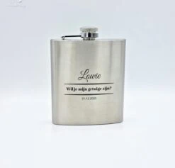 [Nice Petites Choses] - Flasque Personnalisée - Serez-vous Mon Meilleur Homme ?