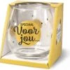 Valentine - Verre à Vin - Verre à Eau - Spécialement Pour Vous ... - Rempli De Mélange De Caramel - Dans Un Coffret Cadeau Avec Ruban Coloré