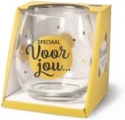 Valentine - Verre à Vin - Verre à Eau - Spécialement Pour Vous ... - Rempli De Mélange De Caramel - Dans Un Coffret Cadeau Avec Ruban Coloré