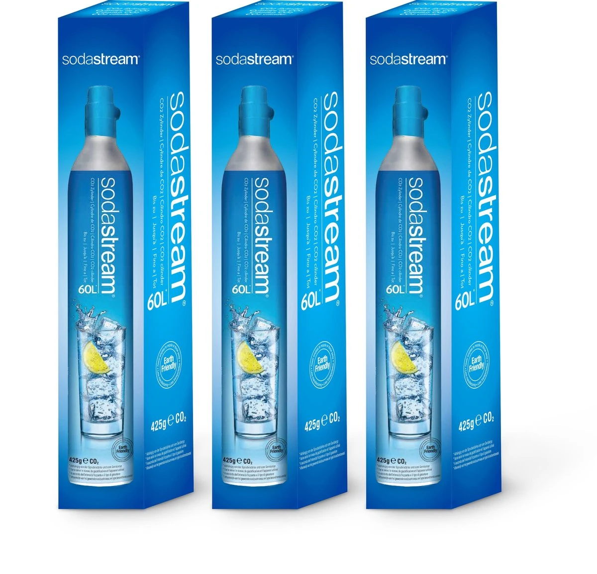 Sodastream Co2 3pcs Bouteille De Gaz De Rechange 1 Sodastream Co2 3pcs Bouteille De Gaz De Rechange