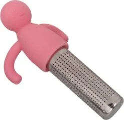 Passoire à Thé Homme Pour Thé En Vrac - Infuseur à Thé - Filtre à Thé - Passoire à Thé - Rose Clair