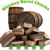 Morceaux De Baril De Whisky De 2,5 Kg|Fûts De Whisky En Bois De Chêne Pour Le BBQ Kamado |Fumoir| Non Traité |Boîte Dym