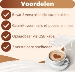 Mousseur à Lait Premium Earkings - Mousseur à Lait Rechargeable Avec Câble USB Inclus - Comprend 2 Accessoires - Mousseur à Lait électrique Wit 16 Mousseur à Lait Premium Earkings - Mousseur à Lait Rechargeable Avec Câble USB Inclus - Comprend 2 Accessoires - Mousseur à Lait électrique Wit -Cuisine Fournitures Magasin 1200x1158 12