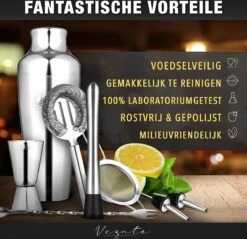 Cocktail Set - Cocktail Set Cocktail Shaker Set - Barkeeper-Bar- Kit Cocktail Set - Durable Pour La Maison Et Le Jardin Ou Un Cadeau D'anniversaire 7 Cocktail Set - Cocktail Set Cocktail Shaker Set - Barkeeper-Bar- Kit Cocktail Set - Durable Pour La Maison Et Le Jardin Ou Un Cadeau D'anniversaire -Cuisine Fournitures Magasin 1200x1162 7