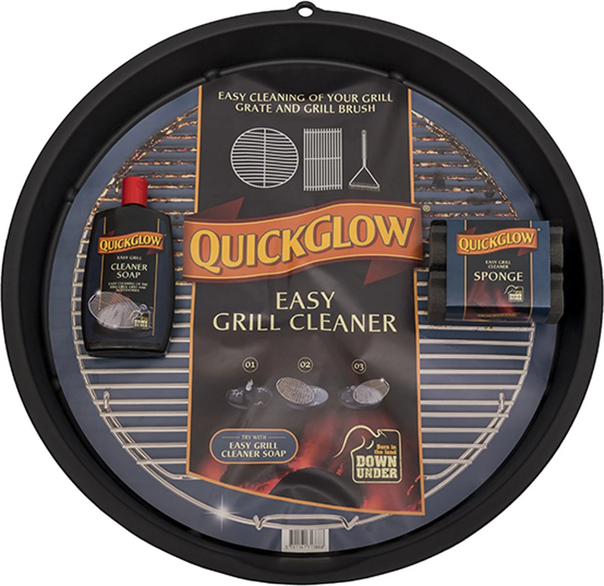 MARBER PRODUCTS - Kit De Nettoyage BBQ XL : GRILL WASH XL + Savon Cleaner (500 Ml) + Éponges Grill (2) - Pour Grilles Jusqu'à 58 Cm 1 MARBER PRODUCTS - Kit De Nettoyage BBQ XL : GRILL WASH XL + Savon Cleaner (500 Ml) + Éponges Grill (2) - Pour Grilles Jusqu'à 58 Cm