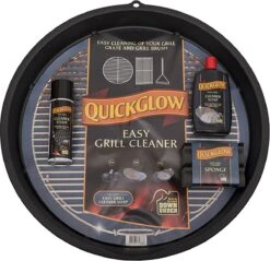 MARBER PRODUCTS - Kit De Nettoyage BBQ 4-XL : GRILL WASH XL + Savon Cleaner + Mousse Cleaner + Éponges Grill - Pour Grilles Jusqu'à 58 Cm