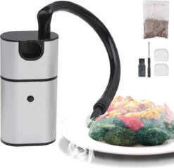 Fumoir Alimentaire - Avec Copeaux De Bois - Boîte à Fumer - Appareil à Fumer - Smokers - Pistolet à Smoking - Pistolet à Fumer - Métal - Argent 13 Fumoir Alimentaire - Avec Copeaux De Bois - Boîte à Fumer - Appareil à Fumer - Smokers - Pistolet à Smoking - Pistolet à Fumer - Métal - Argent -Cuisine Fournitures Magasin 1200x1163 17