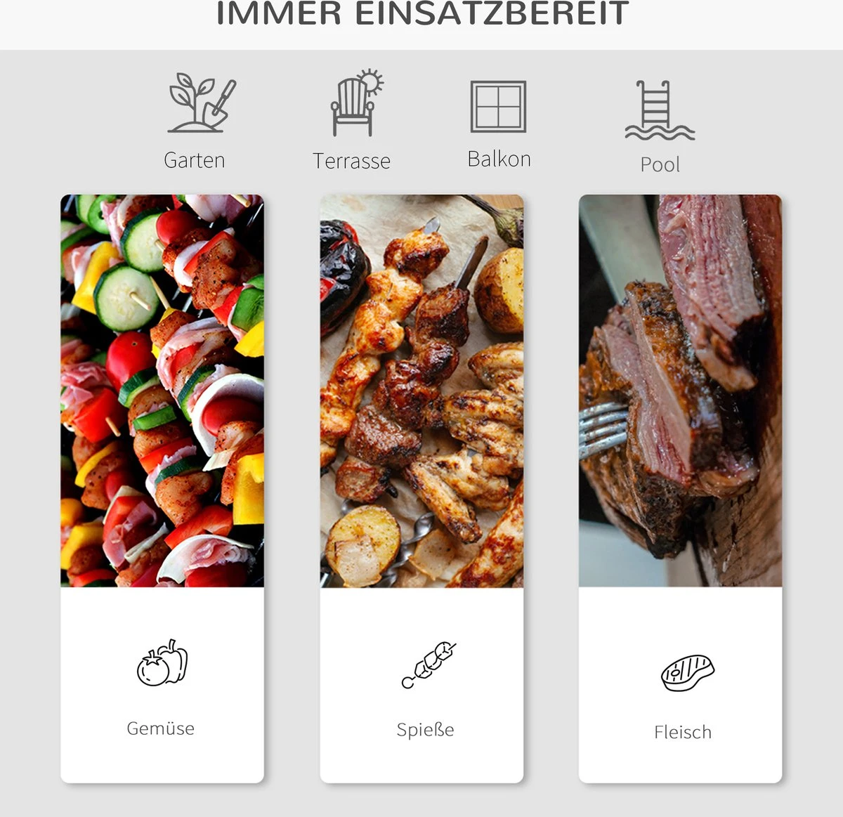 Barbecue à Charbon Outsunny Sur Roulettes Barbecue Chariot Boule Barbecue Grill Avec Couvercle BBQ Métal Rouge 01-0569 5 Barbecue à Charbon Outsunny Sur Roulettes Barbecue Chariot Boule Barbecue Grill Avec Couvercle BBQ Métal Rouge 01-0569 – Image 5