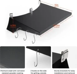 Table D'appoint Amovible Et Pliable BBQNovation Pour Les Barbecues Kogel De 57 Cm, Garantie D'ajustement à 100 % Sur La Plupart Des Barbecues Weber Kogel 12 Table D'appoint Amovible Et Pliable BBQNovation Pour Les Barbecues Kogel De 57 Cm, Garantie D'ajustement à 100 % Sur La Plupart Des Barbecues Weber Kogel -Cuisine Fournitures Magasin 1200x1165 9