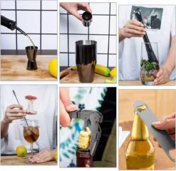 Set De Shaker à Cocktail D' Accessoires De Vêtements Pour Bébé De Bar -Cuisine Fournitures Magasin 1200x1166 12